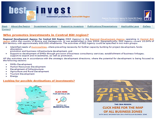 Bestinvest – Podrška investiranju u regiju Centralna BiH