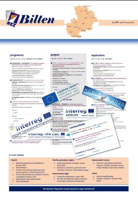 REZ Bilten br. 20 1 REZ Bilten br. 20 1